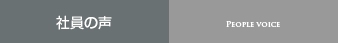 社員の声